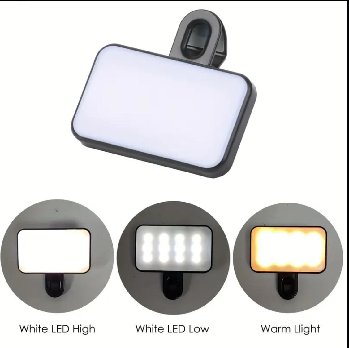 Mobile Phone Computer Fill Light, Portable Mini Clip-on Fill Light (Pre Order)