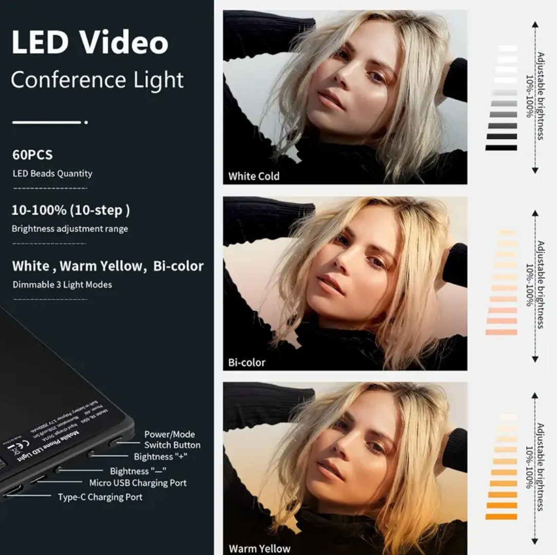 🔥 Amazon Viral Black 60 LED Clip-On Light (Pre-Order)
