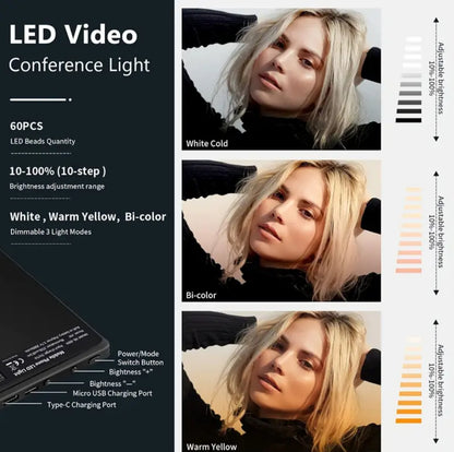 🔥 Amazon Viral Black 60 LED Clip-On Light (Pre-Order)